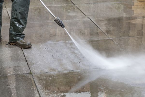 Concrete Power Washing in Charleston