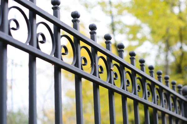 Wrought Iron Fence Cleaning in Charleston