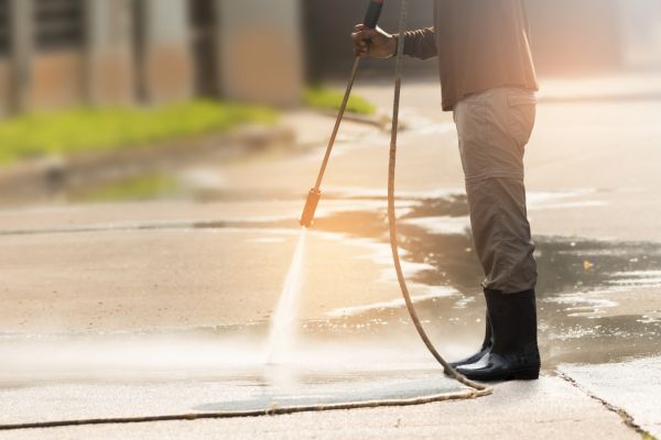 Residential Concrete Cleaning in Charleston