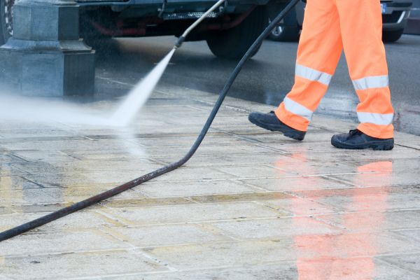 Concrete Jet Washing in Charleston
