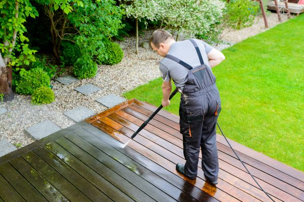 Deck And Patio Cleaning in Charleston