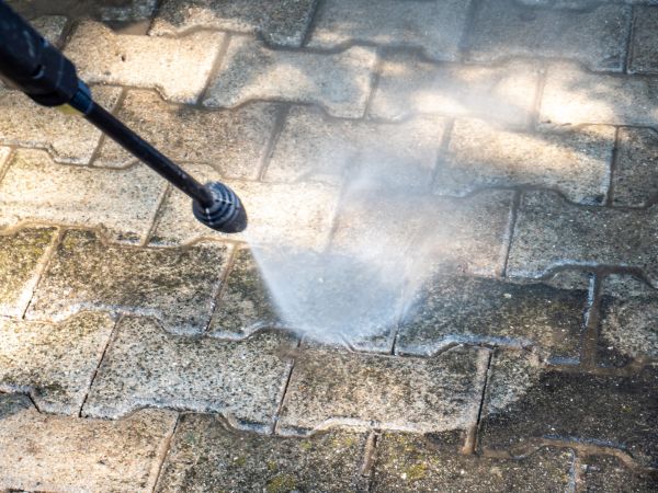 Paver Pressure Washing in Charleston