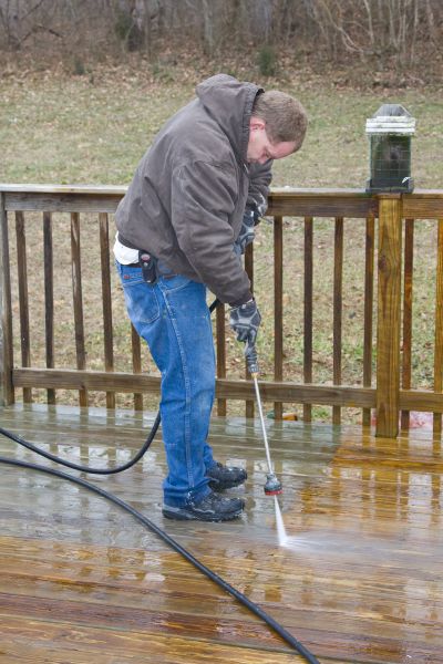 Balcony Power Washing in Charleston