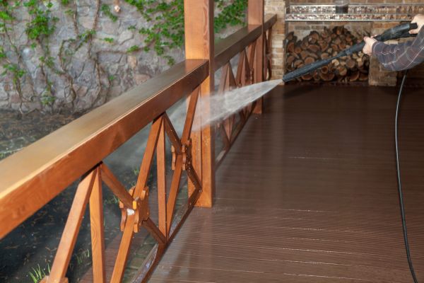 Porch Dirt Removal in Charleston