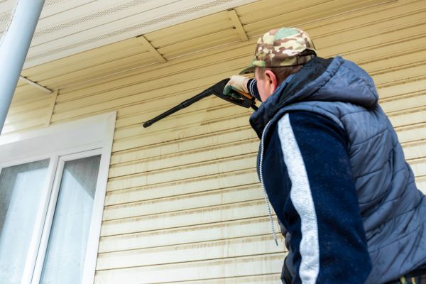 Vinyl Siding Pressure Cleaning in Charleston