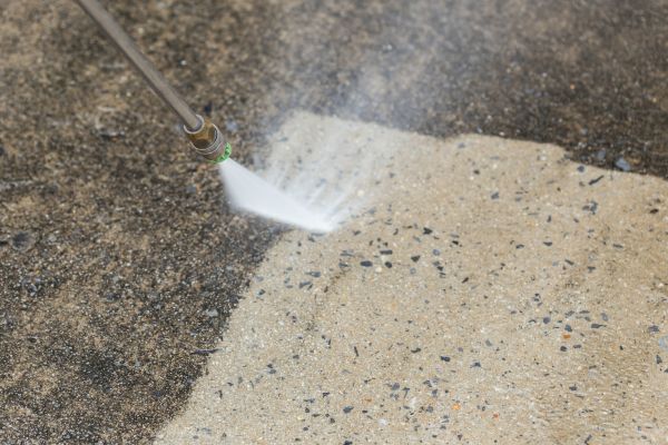Deck Concrete Cleaning in Charleston