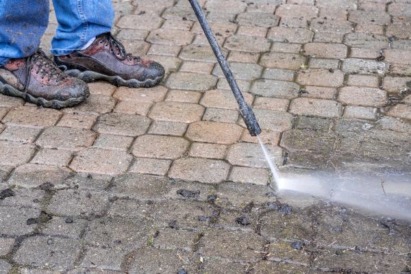 Stone Patio Cleaning in Charleston