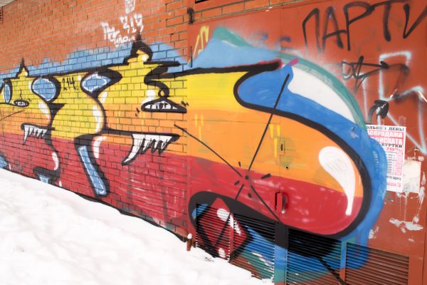 Brick Graffiti Removal in Charleston